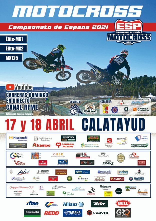 Cartel RFME MXCalatayud 2021