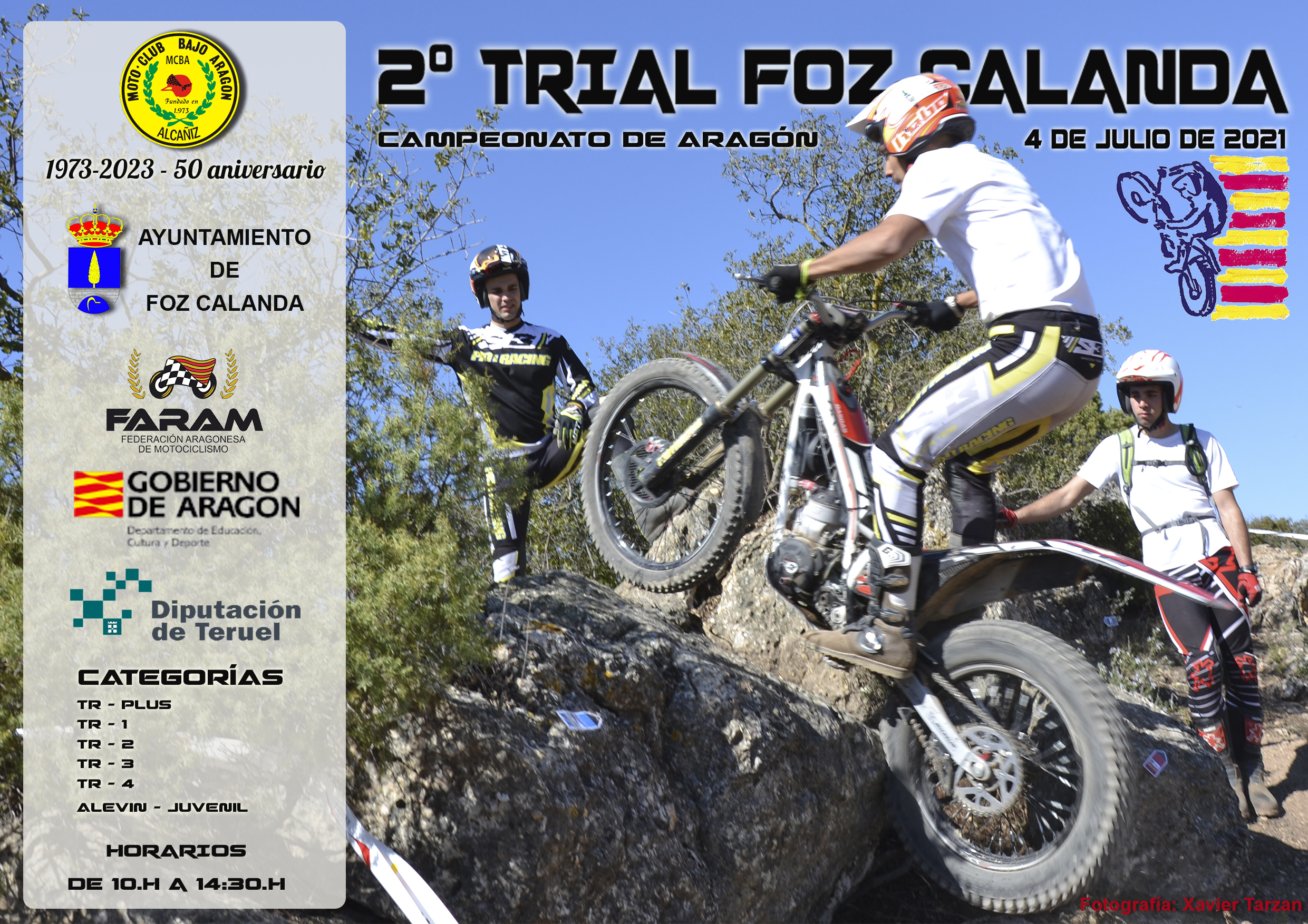 Cartel TRial Foz Calanda 2021