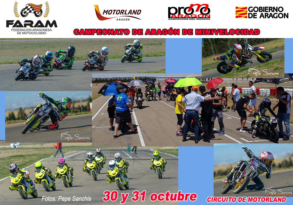 Cartel Minivelocidad Motorland 2021-
